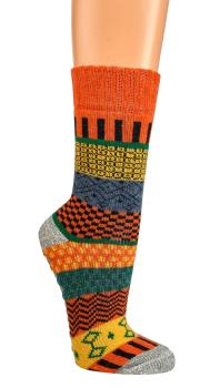 Preview: 2 Paar TippTexx 24 ABS Hygge Socken mit Wolle