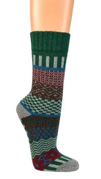Preview: 2 Paar TippTexx 24 ABS Hygge Socken mit Wolle