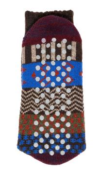 2 Paar TippTexx 24 ABS Hygge Socken mit Wolle
