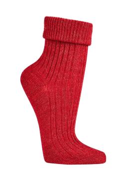 Preview: 2 Paar TippTexx 24 farbenfrohe 100% Wollsocken mit Alpaka