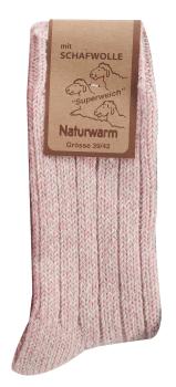 3 Paar TippTexx 24 Damen Norwegersocken in schönen Pastellfarben