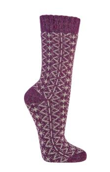 Preview: 2 Paar TippTexx 24 Folklore Trend-Socken mit Merino- & Alpakawolle