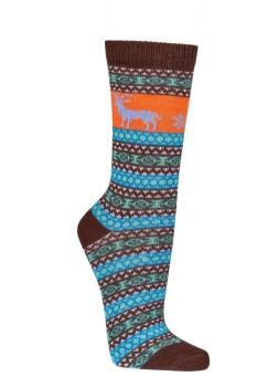 2 Paar TippTexx 24 Hygge Socken mit Wolle Unisex
