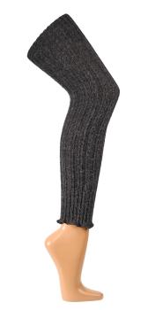 Preview: 1 Paar TippTexx 24 Kuschelige OVERKNEE Stulpen Beinwärmer mit Alpakawolle