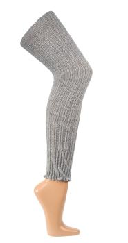 Preview: 1 Paar TippTexx 24 Kuschelige OVERKNEE Stulpen Beinwärmer mit Alpakawolle