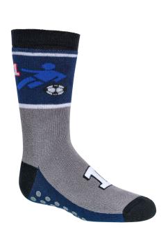 Preview: 6 Paar TippTexx 24 Kinder ABS Stoppersocken Fußball No. 1
