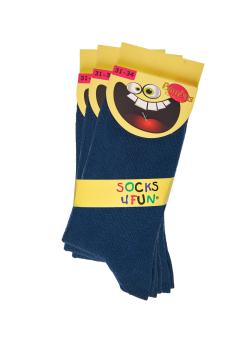 6 Paar TippTexx 24 Bambus Kinder Socken für Mädchen & Jungen