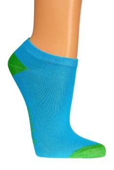 6 Paar TippTexx 24 Kinder Sneakersocken, Gute Laune Farben
