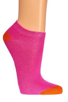 6 Paar TippTexx 24 Kinder Sneakersocken, Gute Laune Farben