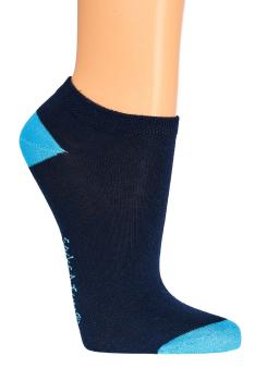 Preview: 6 Paar TippTexx 24 Kinder Sneakersocken, Gute Laune Farben