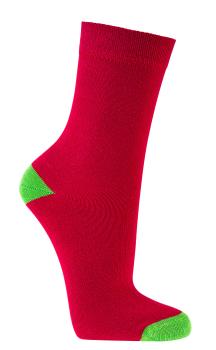 Preview: 6 Paar TippTexx 24 Kinder Socken, handgekettelt, Gute Laune Farben