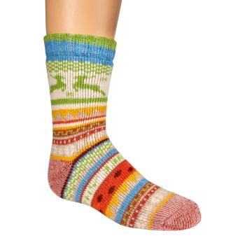 2 Paar TippTexx 24 Hygge Kinder Söckchen mit Wolle Vollplüsch