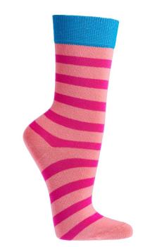 Preview: 6 Paar TippTexx 24 Kinder Socken Ringel Bio Baumwolle, für Mädchen & Jungen