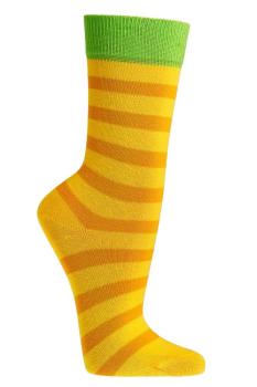 6 Paar TippTexx 24 Kinder Socken Ringel Bio Baumwolle, für Mädchen & Jungen