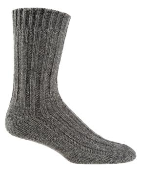 Preview: 2 Paar TippTexx 24 100% Wollsocken mit Alpakawolle NATUR PUR