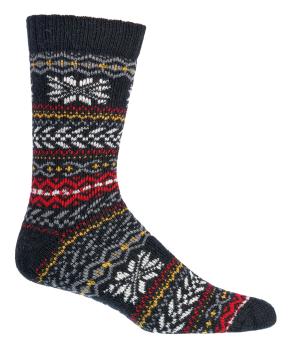 Preview: 2 Paar TippTexx 24 Hygge-Socken mit Wolle, sortierte Farben