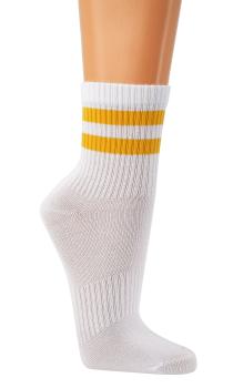 4 Paar TippTexx 24 Kurzschaft Bambus Crew Socks in Trend Farben