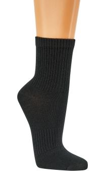 Preview: 4 Paar TippTexx 24 Kurzschaft Bambus Crew Socks in Trend Farben