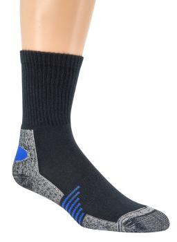Preview: 2 Paar TippTexx 24 Bambus Funktions-Sportsocken mit Neon-Highlights
