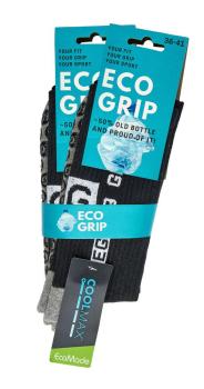 2 Paar TippTexx 24 COOLMAX Eco Grip Sport Funktionssocken mit ABS-Druck