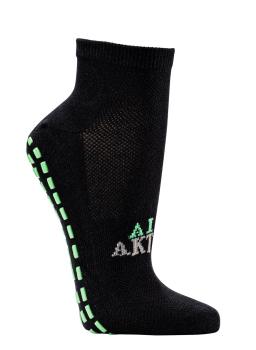 2 Paar TippTexx 24 Sport Sneakersocken Jump Socks mit extrastarkem ABS-Druck