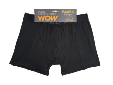 Preview: 3er-Pack TippTexx 24 Bambus Boxershorts Unterwäsche für Herren