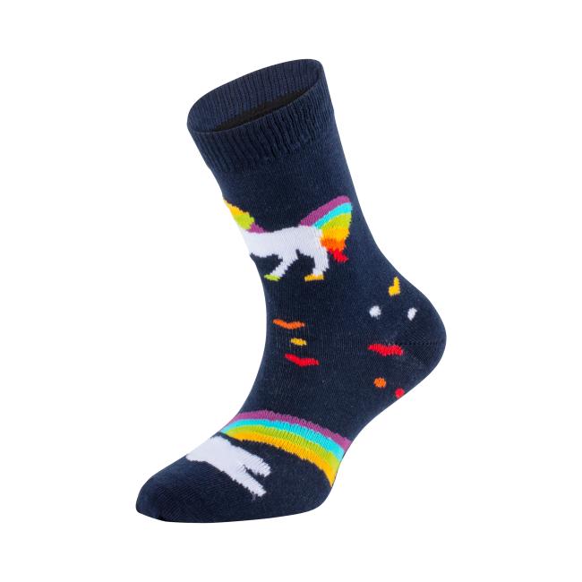 6 Paar TippTexx 24 Kinder Socken Einhorn