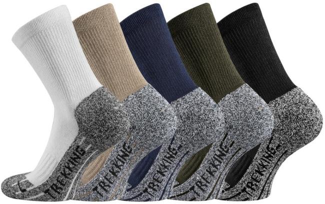 4 Paar TippTexx 24 COOLMAX Unisex Trekkingsocken Wandersocken