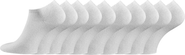 10 Paar TippTexx 24 Sneakersocken, Cotton Classic, handgekettelt