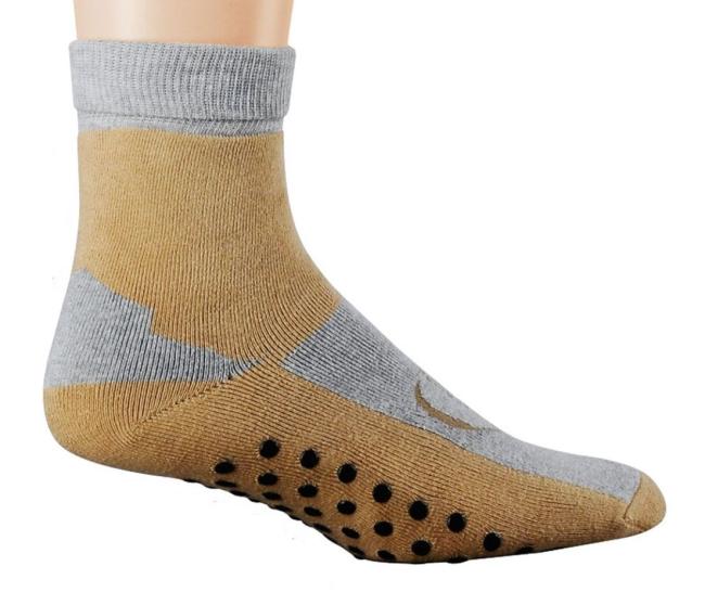 2 Paar TippTexx 24 ABS Homesocks Stopper-Socken