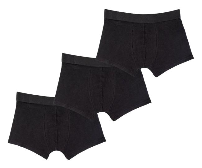 3er-Pack TippTexx 24 Neutrale Boxershorts ohne Werbung im Bund