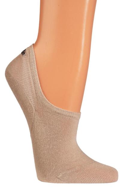 6 Paar TippTexx 24 Baumwoll-Füsslinge mit Silikon Pad Unisex
