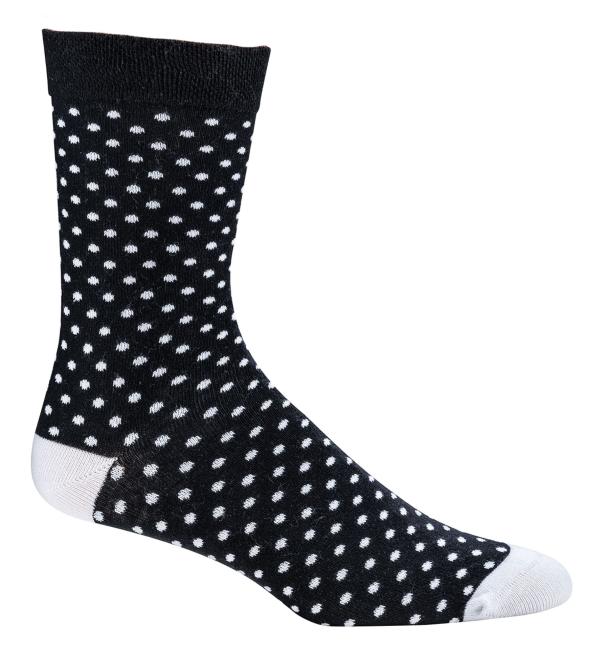 6 Paar TippTexx 24 Damensocken Black & White