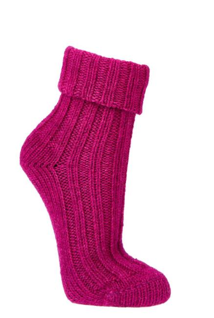 2 Paar TippTexx 24 farbenfrohe Alpakasocken für Damen & Herren