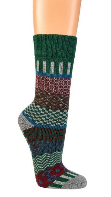 2 Paar TippTexx 24 ABS Hygge Socken mit Wolle