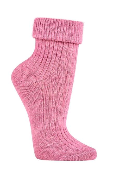2 Paar TippTexx 24 farbenfrohe 100% Wollsocken mit Alpaka