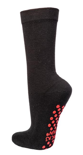 2 Paar TippTexx 24 extra-Breite ABS-Socken mit Polstersohle