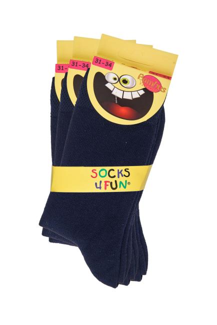 6 Paar TippTexx 24 Bambus Kinder Socken für Mädchen & Jungen