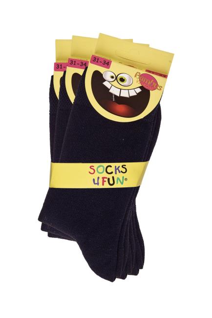 6 Paar TippTexx 24 Bambus Kinder Socken für Mädchen & Jungen
