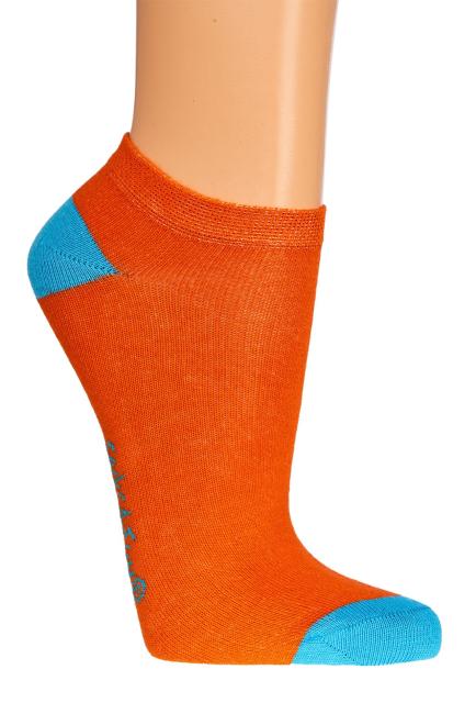 6 Paar TippTexx 24 Kinder Sneakersocken, Gute Laune Farben