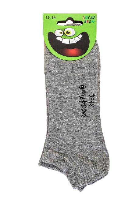 6 Paar TippTexx 24 Kinder Sneakersocken, weiche Baumwolle