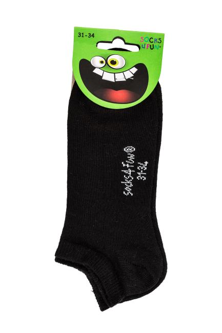 6 Paar TippTexx 24 Kinder Sneakersocken, weiche Baumwolle