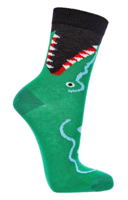 6 Paar TippTexx 24 Kinder Socken Gefährliche Tiere