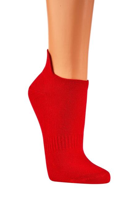 3 Paar TippTexx 24 Sneakersocken mit Smiley Fersen-Stick