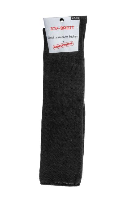 2 Paar TippTexx 24 EXTRA-BREITE Wellness-Kniestrümpfe