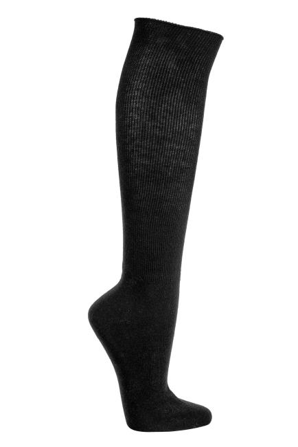2 Paar TippTexx 24 EXTRA-BREITE Wellness-Kniestrümpfe