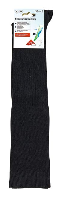 3 Paar TippTexx 24 Stützkniestrümpfe Kompressions-Kniestrümpfe für Damen & Herren