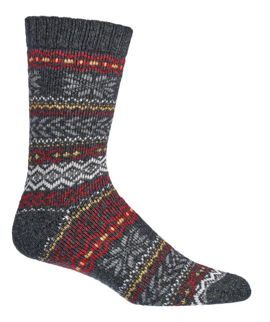 2 Paar TippTexx 24 Hygge-Socken mit Wolle, sortierte Farben