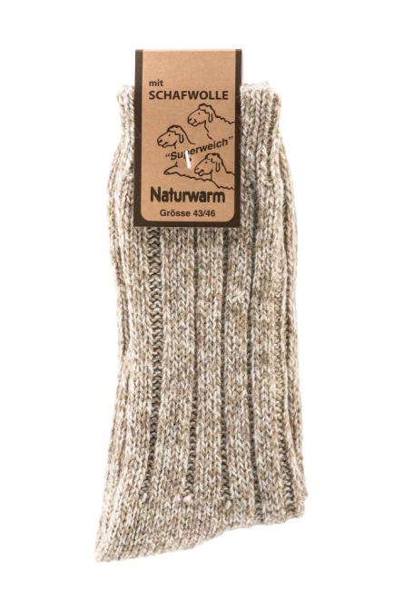 2 Paar TippTexx 24 superweiche Norwegersocken, vorgewaschen, Premium Qualität