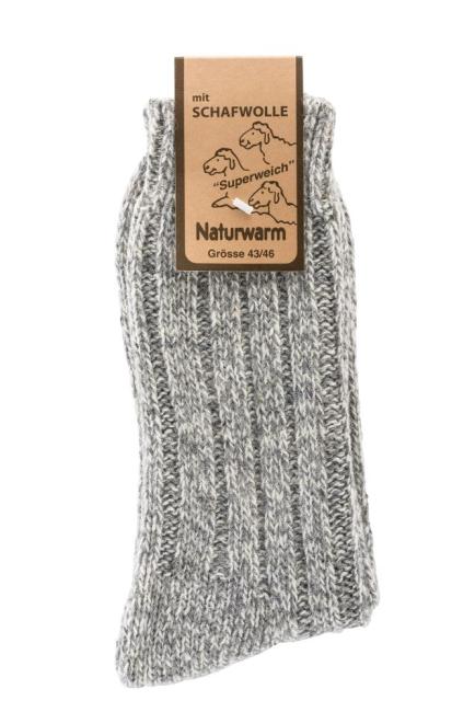 2 Paar TippTexx 24 superweiche Norwegersocken, vorgewaschen, Premium Qualität